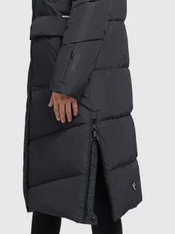 Khujo Wintermantels Wintermantel Elvita Dames Donkerblauw -Aanbiedingen Khujo Winkel 570d32246a9c08c9fb5344ba4611fb0a