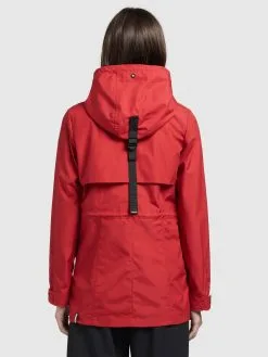 Khujo Parkas Tussenparka FELINA Dames Rood -Aanbiedingen Khujo Winkel 585009a2318a0e070cb324fff738ed9d