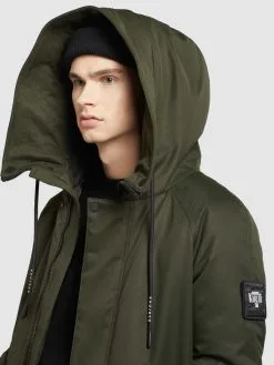 Khujo Wintermantels Winterjas Tuck Heren Olijfgroen -Aanbiedingen Khujo Winkel 595cf447de9e3b57444032d5a55ec338