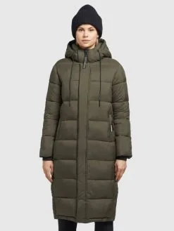 Khujo Wintermantels Wintermantel Julina Dames Kaki 9 Khujo Wintermantels Wintermantel Julina Dames Kaki -Aanbiedingen Khujo Winkel 5b98d726d3f48f07639584a51476531e