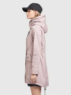 Khujo Parkas Tussenparka DAYES Dames Roze -Aanbiedingen Khujo Winkel 5c1ee01ad3585267d28ee88a151f72d2