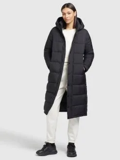 Khujo Wintermantels Wintermantel Corinna Dames Zwart -Aanbiedingen Khujo Winkel 5d086323815020ab5cfdf2815bd1ec2c