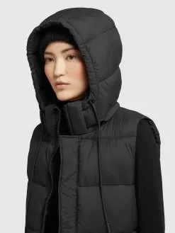 Khujo Bodywarmers Bodywarmer Eden Dames Zwart -Aanbiedingen Khujo Winkel 5f6382a06a93a10ffacddf233bb433d2