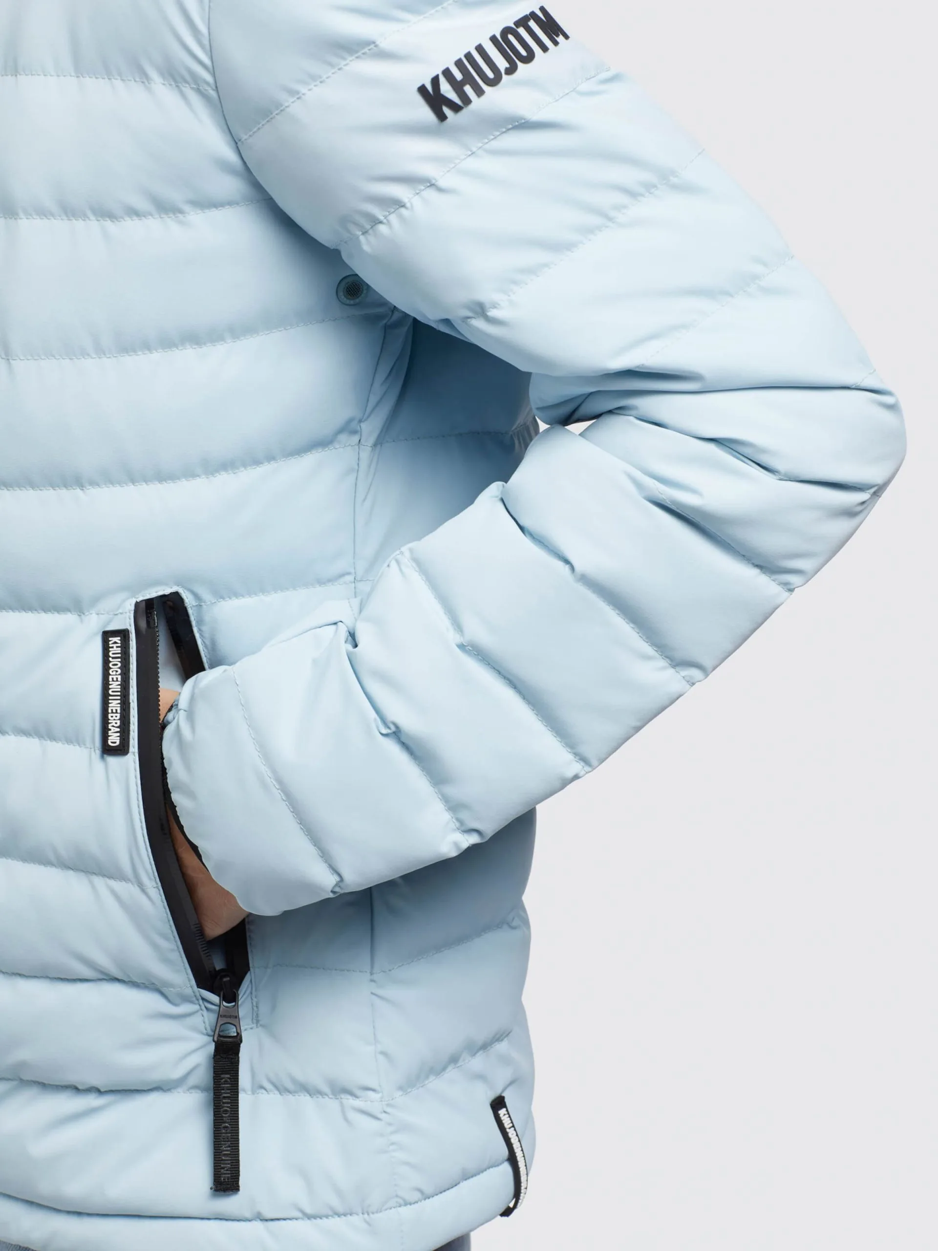 Khujo Tussenjassen Tussenjas LOVINA4 MATT Dames Lichtblauw 8 Khujo Tussenjassen Tussenjas LOVINA4 MATT Dames Lichtblauw - Afbeelding 8