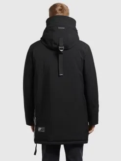 Khujo Wintermantels Winterjas Carl Heren Zwart -Aanbiedingen Khujo Winkel 605d103d35cedbec7de762be282c111c