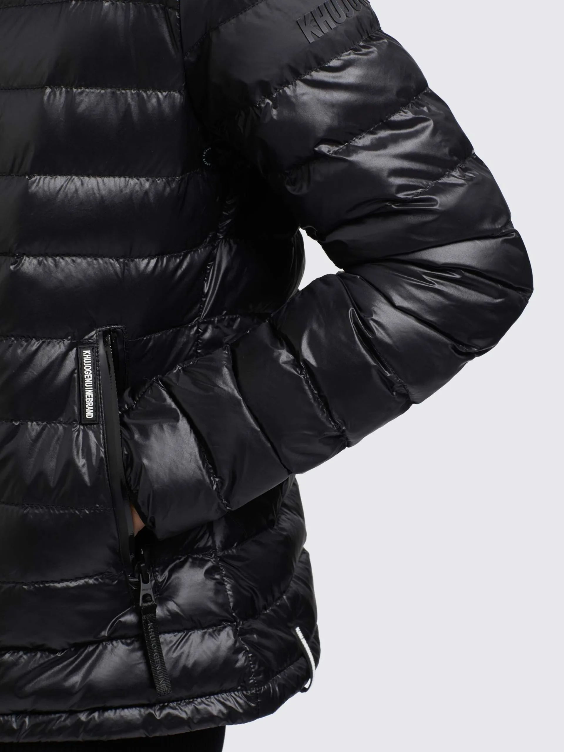 Khujo Tussenjassen Tussenjas Lovina Dames Zwart 8 Khujo Tussenjassen Tussenjas Lovina Dames Zwart - Afbeelding 8