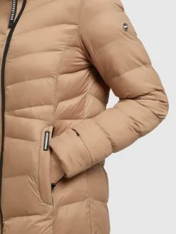 Khujo Wintermantels Wintermantel Ingram 2 Dames Donkerbeige -Aanbiedingen Khujo Winkel 62fe3de468d47044705a3ce44d04e896