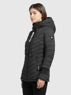 Khujo Winterjassen Winterjas Patt Dames Zwart -Aanbiedingen Khujo Winkel 638dfc619e8d7d794f5a949311f2ae79