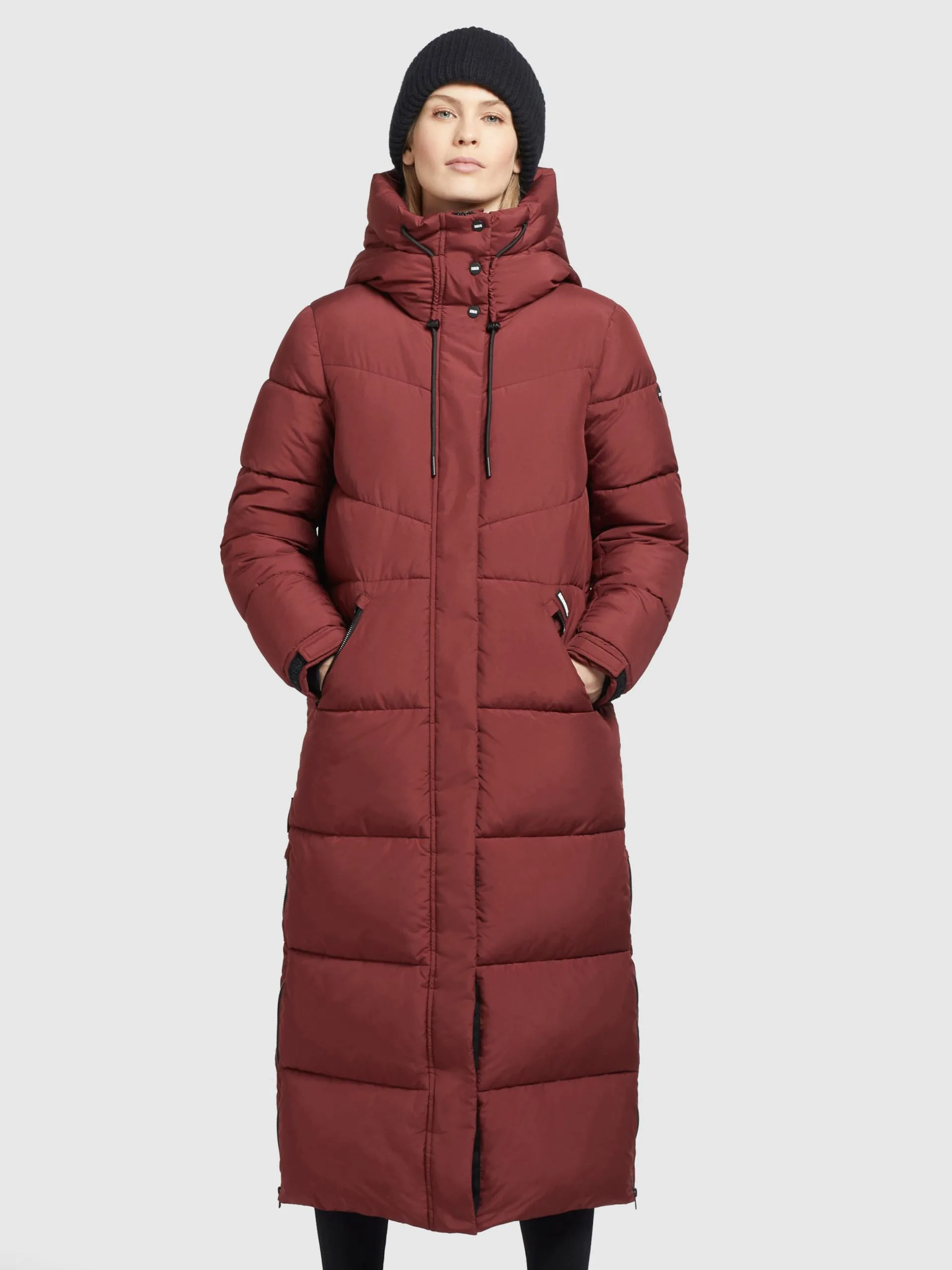 Khujo Wintermantels Wintermantel Shimanta 2 Dames Roestrood 2 Khujo Wintermantels Wintermantel Shimanta 2 Dames Roestrood - Afbeelding 2