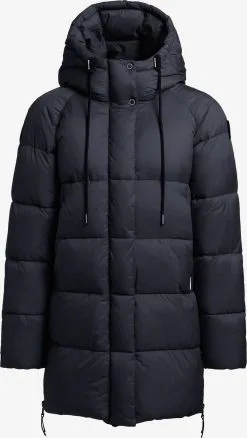 Khujo Winterjassen Winterjas FRANEE Dames Donkerblauw