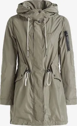 Khujo Parkas Tussenparka CATHARINA Dames Kaki