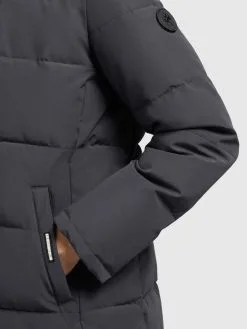 Khujo Wintermantels Wintermantel Rugg Dames Grafiet -Aanbiedingen Khujo Winkel 65c703f4344c997a5f280d42df9e6d3d