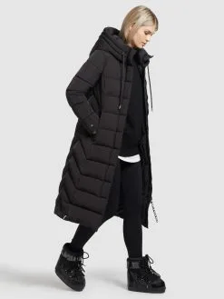 Khujo Wintermantels Wintermantel Gamber Dames Zwart 13 Khujo Wintermantels Wintermantel Gamber Dames Zwart -Aanbiedingen Khujo Winkel 65c754e494973f472fe1ed815f227955