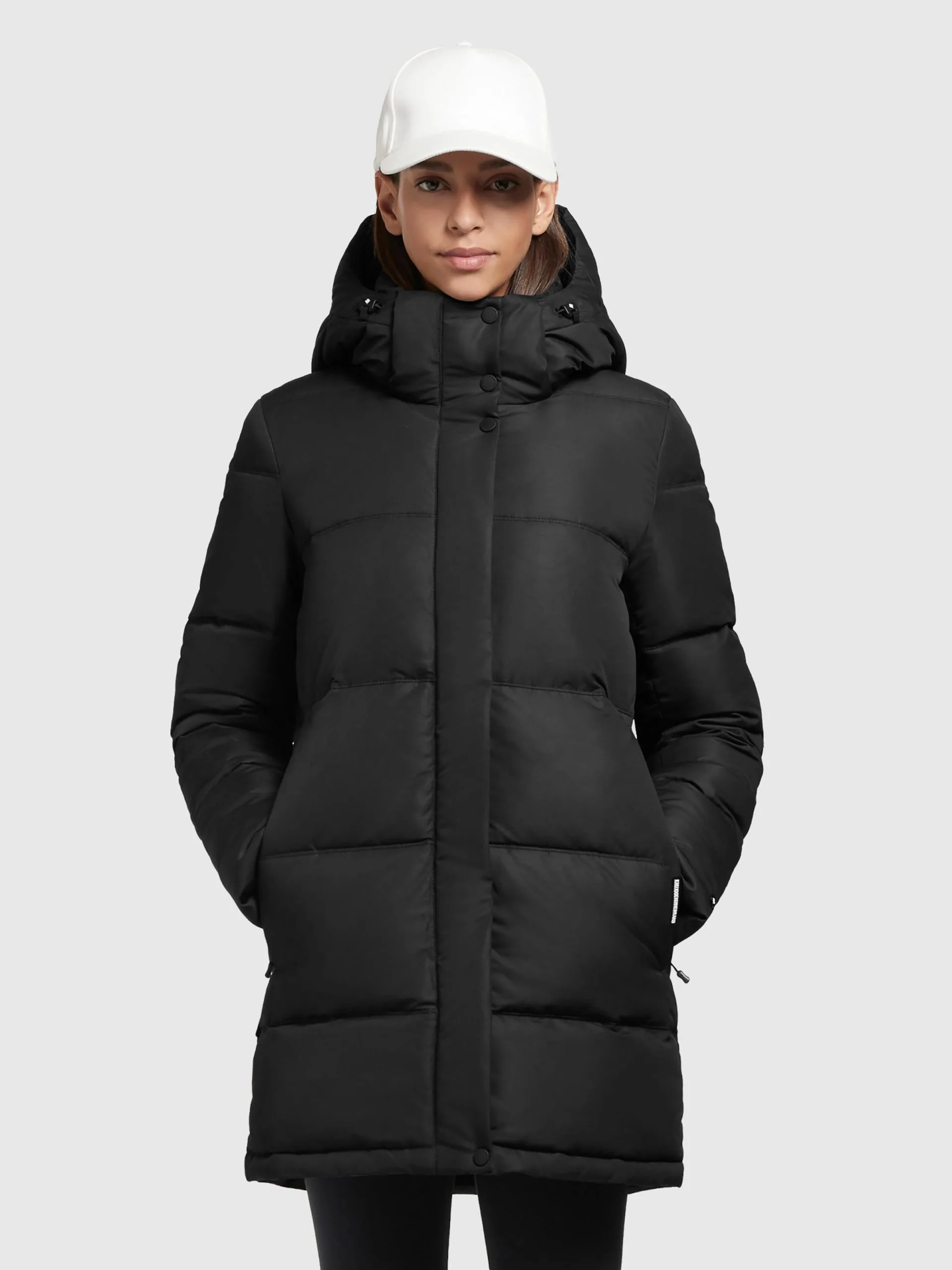 Khujo Winterjassen Winterjas Werola 2 Dames Zwart 2 Khujo Winterjassen Winterjas Werola 2 Dames Zwart - Afbeelding 2