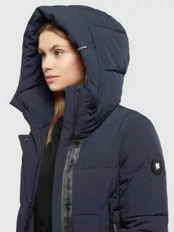 Khujo Tussenmantels Tussenmantel Namita Dames Navy -Aanbiedingen Khujo Winkel 67c5e86b0825f07f15b5ff3afe2681d4