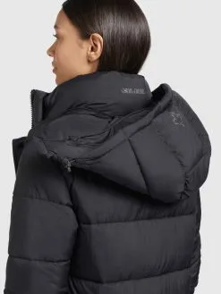 Khujo Wintermantels Wintermantel Corinna Dames Zwart -Aanbiedingen Khujo Winkel 6895fa9b1a3ae2377cdfeda9ad4babc0