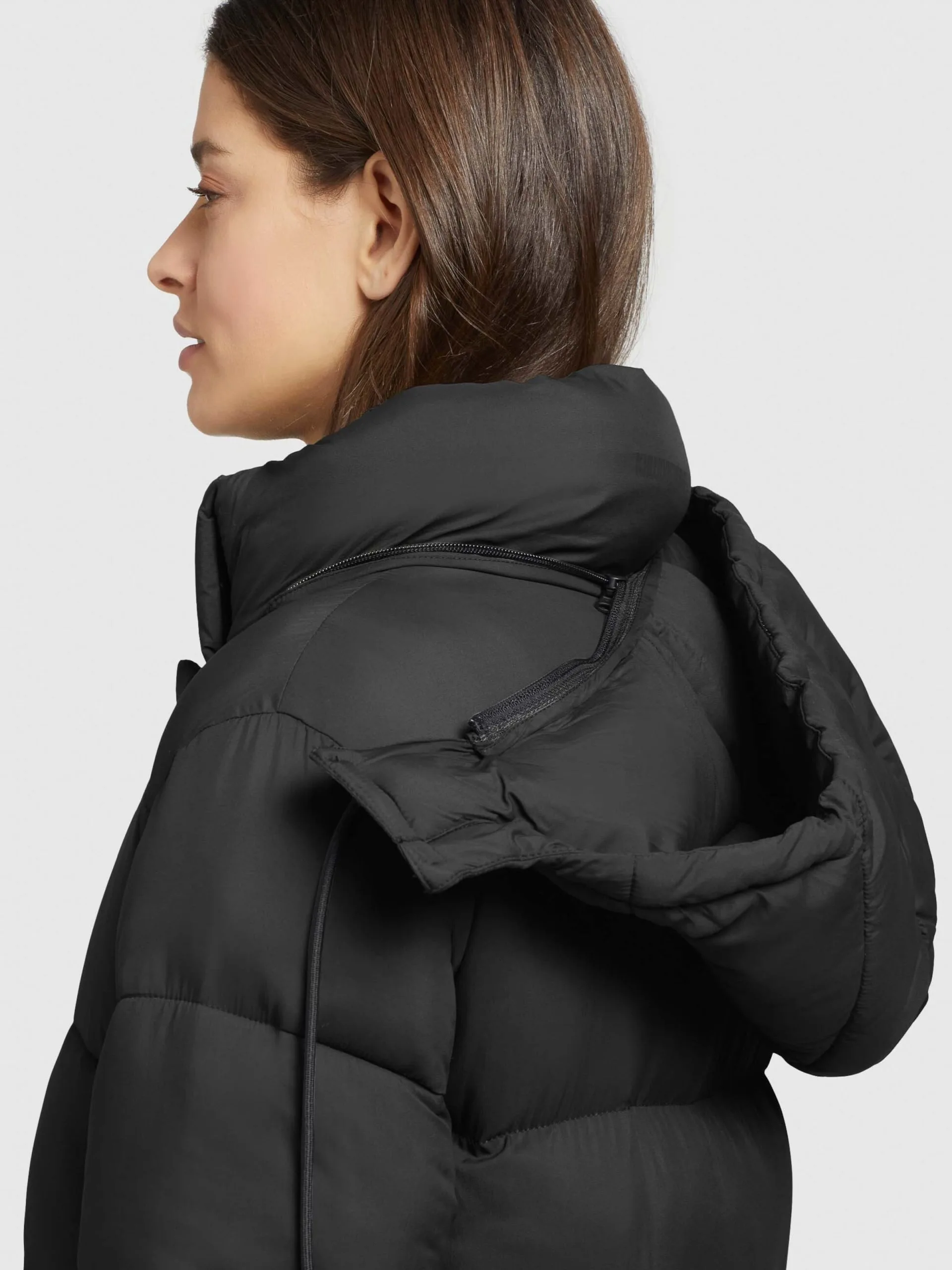 Khujo Wintermantels Wintermantel Word Dames Zwart 8 Khujo Wintermantels Wintermantel Word Dames Zwart - Afbeelding 8