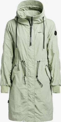 Khujo Tussenmantels Tussenmantel Silica Dames Pastelgroen