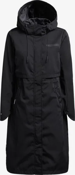 Khujo Tussenmantels Tussenmantel Jomana Dames Zwart