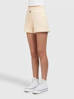 Khujo Shorts Regular Broek Dames Lichtgeel -Aanbiedingen Khujo Winkel 6d68300e699ac25f4adb6c95278a245c