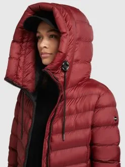 Khujo Winterjassen Winterjas Ingram Shine Dames Donkerrood -Aanbiedingen Khujo Winkel 6ec455ad2d6ae845f6a4e979b7584595