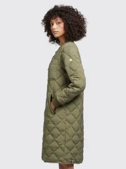 Khujo Tussenmantels Tussenmantel Mary Dames Olijfgroen -Aanbiedingen Khujo Winkel 6fff0e89f5a33cce1f4acc304276d086