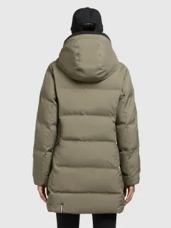 Khujo Winterjassen Winterjas Tanare Dames Olijfgroen -Aanbiedingen Khujo Winkel 70d037c5c459ee5579f01222caf291af