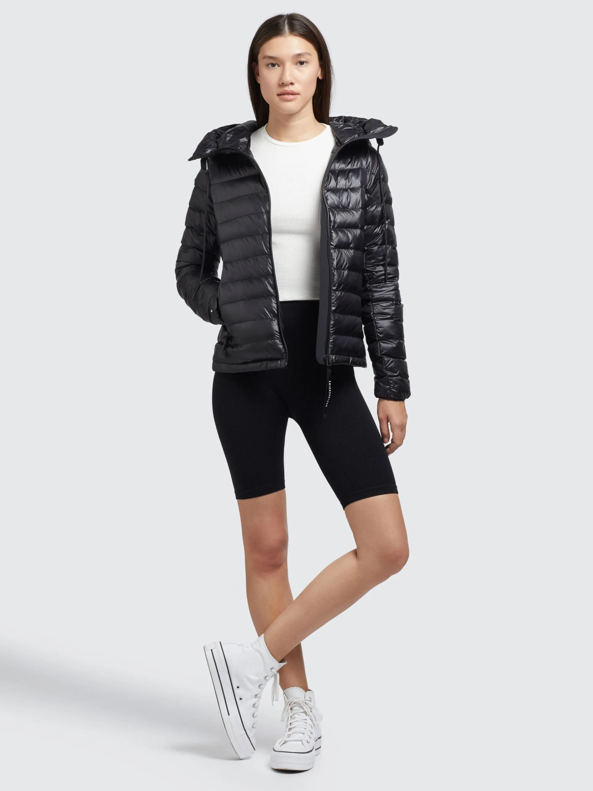 Khujo Tussenjassen Tussenjas Lovina Dames Zwart 6 Khujo Tussenjassen Tussenjas Lovina Dames Zwart - Afbeelding 6