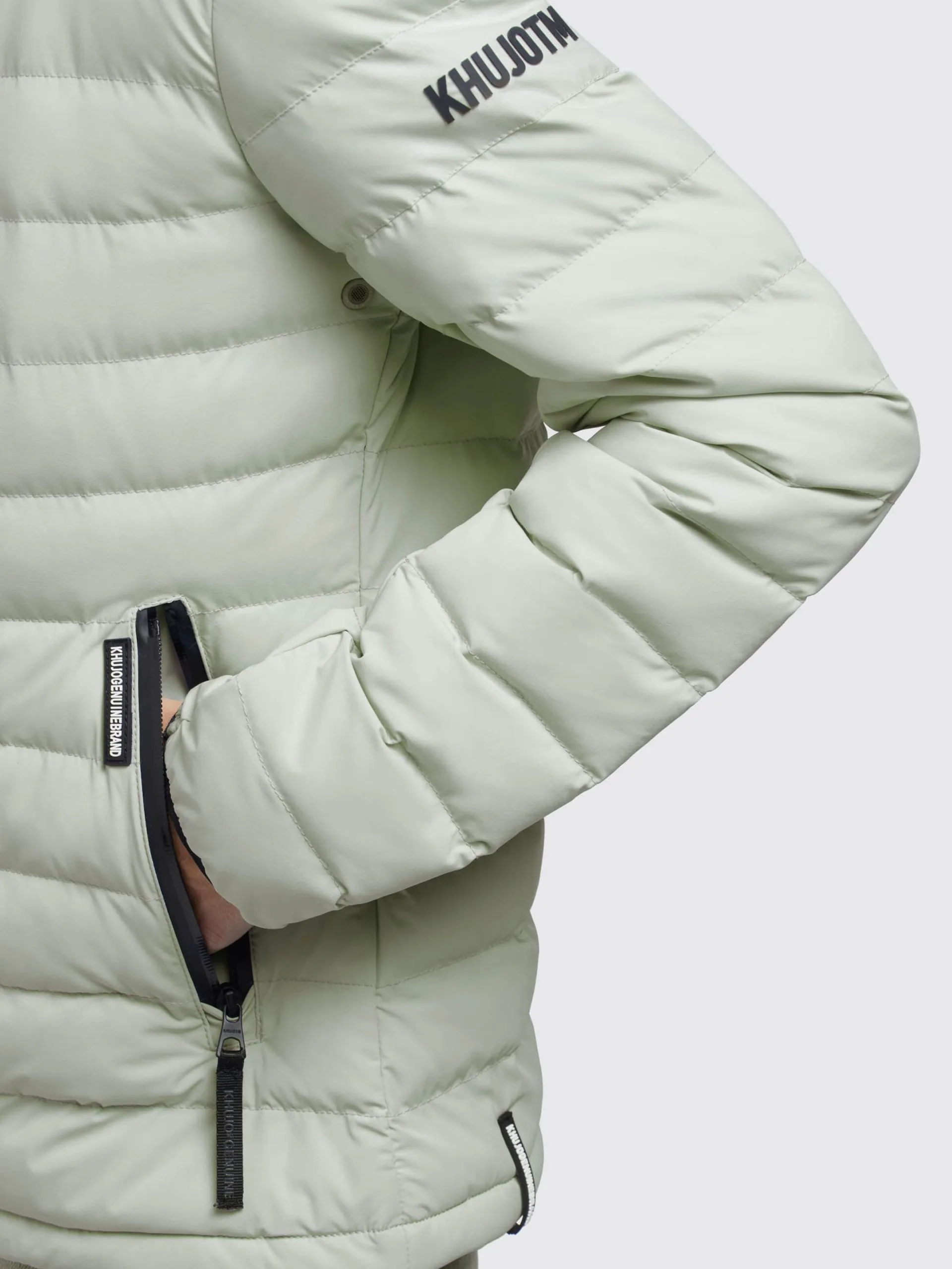 Khujo Tussenjassen Tussenjas LOVINA4 Dames Groen 8 Khujo Tussenjassen Tussenjas LOVINA4 Dames Groen - Afbeelding 8