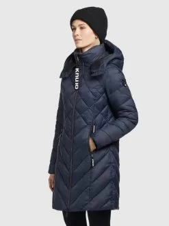 Khujo Tussenmantels Tussenmantel Aneth Dames Navy -Aanbiedingen Khujo Winkel 73ea76deeb18c2991901515973d71575