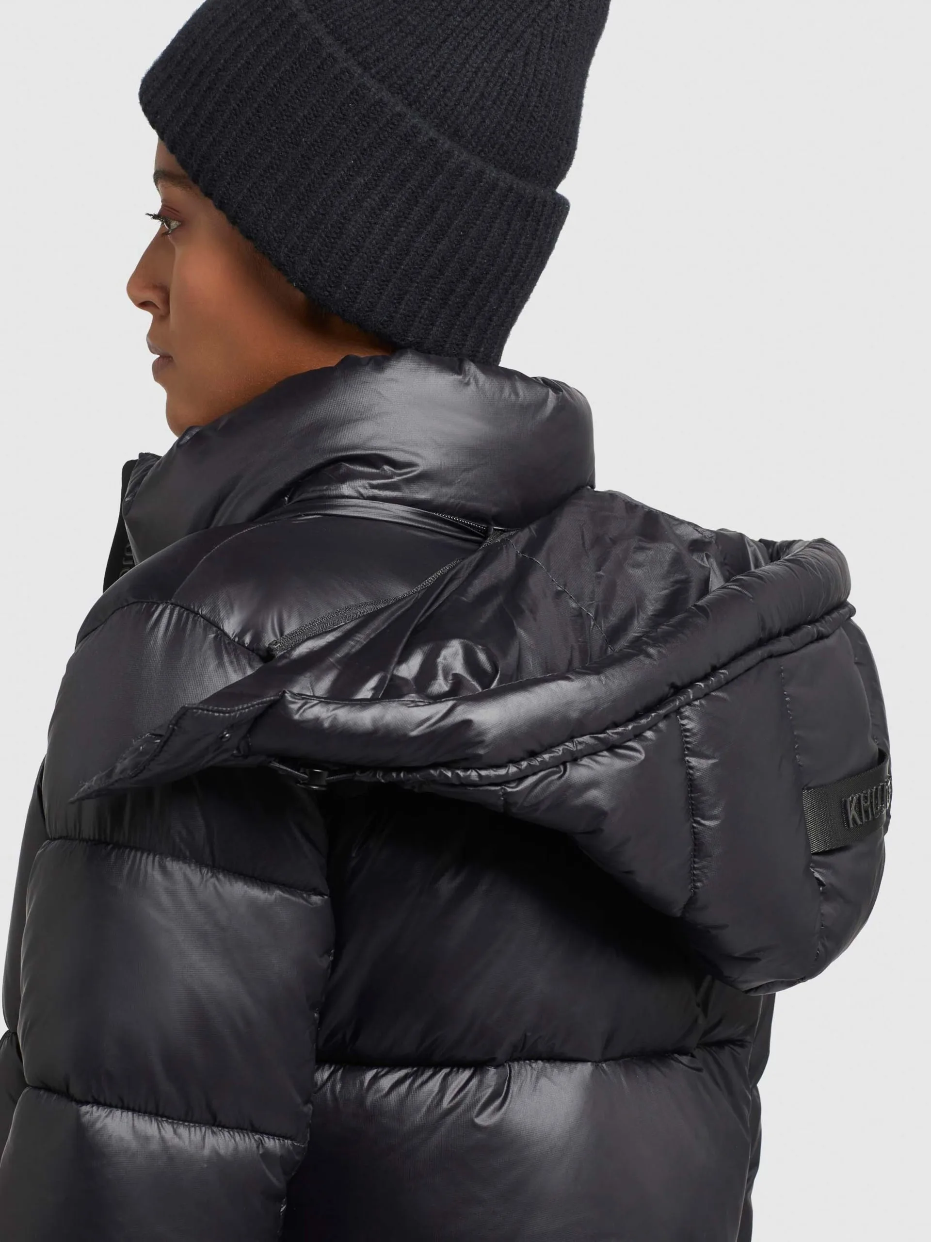 Khujo Winterjassen Winterjas Valona Dames Zwart 8 Khujo Winterjassen Winterjas Valona Dames Zwart - Afbeelding 8