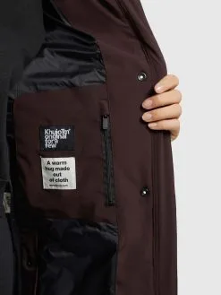 Khujo Tussenmantels Tussenmantel Namita Dames Wijnrood -Aanbiedingen Khujo Winkel 781eb73dd0153dc892e929265835f689