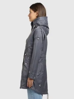 Khujo Parkas Tussenparka ONDA2 Dames Duifblauw -Aanbiedingen Khujo Winkel 79bb13900fb2cbf95d05866b608da89d