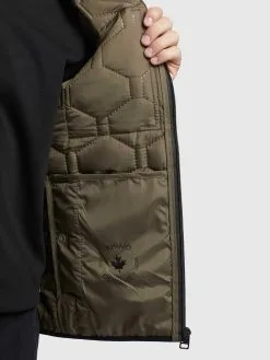 Khujo Bodywarmers Bodywarmer Liel Heren Olijfgroen -Aanbiedingen Khujo Winkel 7a6473afbe5c4b1d6eca5d7eb862a1fe
