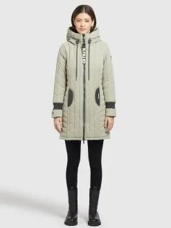 Khujo Tussenmantels Tussenmantel Jerry Dames Mintgroen -Aanbiedingen Khujo Winkel 7b1a0f45e4ade12064b001b920ded87e