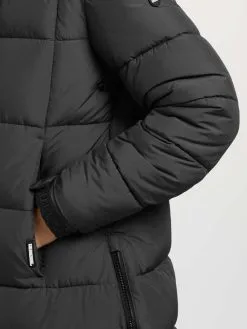 Khujo Wintermantels Wintermantel Youma Dames Zwart -Aanbiedingen Khujo Winkel 7bd3709d0a60bc5c41467593735fdd53