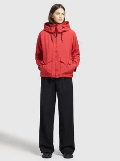 Khujo Tussenjassen Tussenjas BLAIR Dames Rood -Aanbiedingen Khujo Winkel 7be508db224fc49935a776311458731e