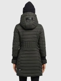 Khujo Wintermantels Wintermantel Nita Dames Kaki -Aanbiedingen Khujo Winkel 7ca0cd4ba24908ed549154580d6265ff