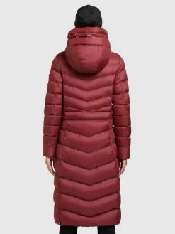 Khujo Winterjassen Winterjas Ingram Shine Dames Donkerrood -Aanbiedingen Khujo Winkel 7d2582f5ba569d0fb9866fb291ce9bc0