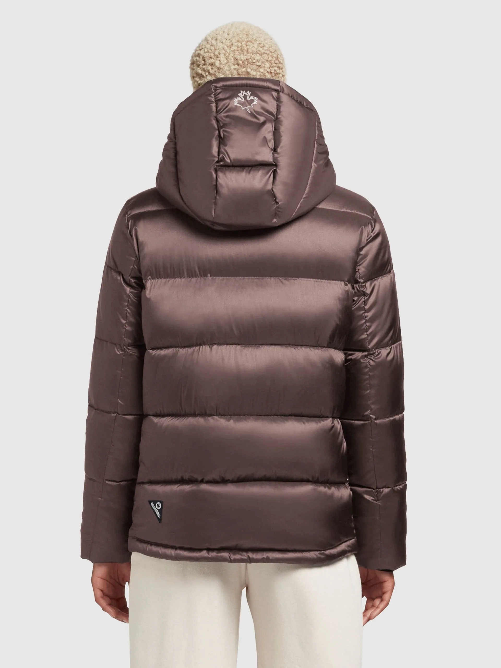 Khujo Winterjassen Winterjas Evona Dames Taupe 4 Khujo Winterjassen Winterjas Evona Dames Taupe - Afbeelding 4