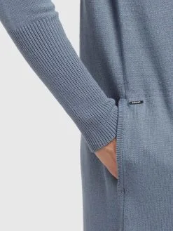 Khujo Vesten Gebreid Vest Elina Dames Blauw -Aanbiedingen Khujo Winkel 7df43cda98b6c87c27843d22c67704a7