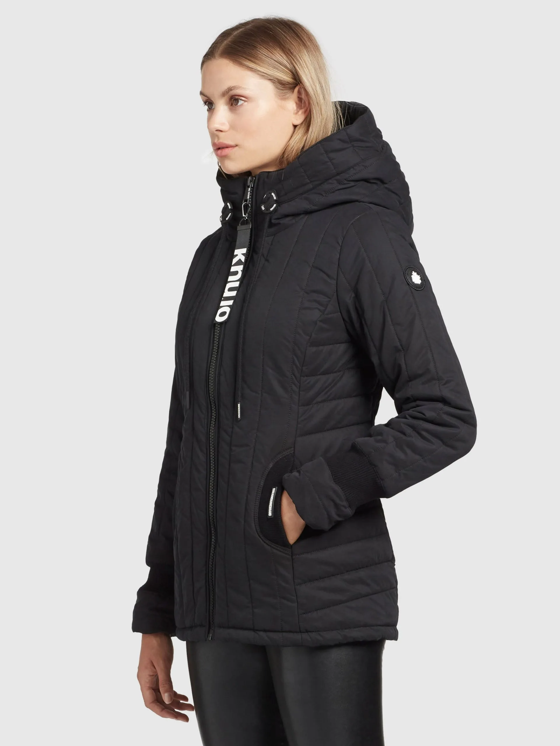 Khujo Winterjassen Winterjas Dames Zwart 4 Khujo Winterjassen Winterjas Dames Zwart - Afbeelding 4