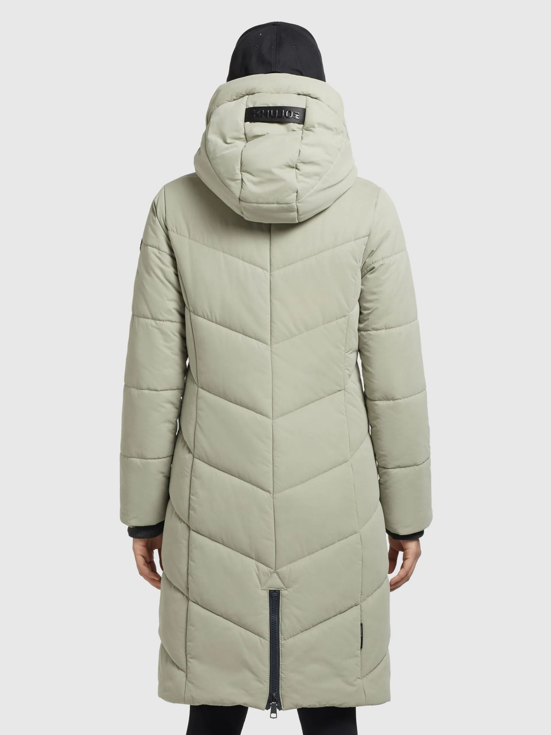 Khujo Wintermantels Wintermantel Aribay 3 Dames Pastelgroen 4 Khujo Wintermantels Wintermantel Aribay 3 Dames Pastelgroen - Afbeelding 4