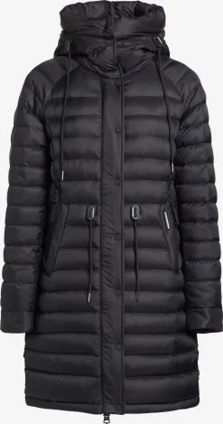 Khujo Wintermantels Wintermantel Dames Zwart