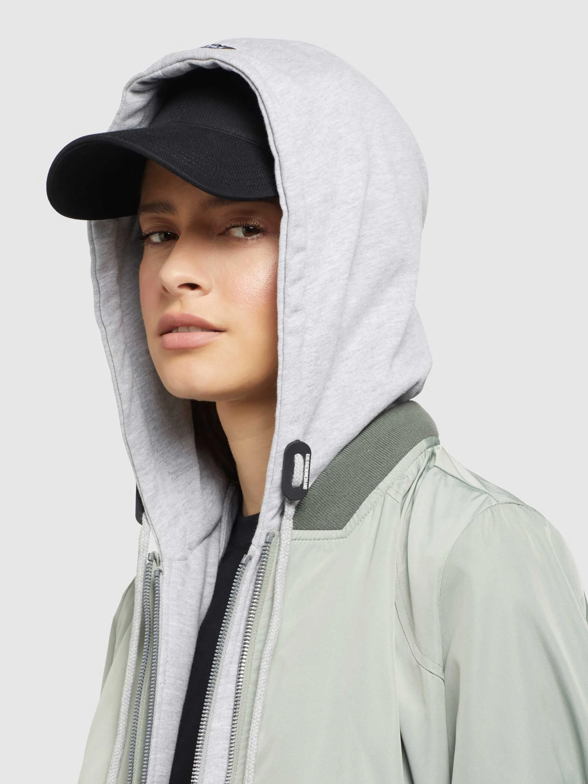 Khujo Tussenjassen Tussenjas PERSEE Dames Pastelgroen 8 Khujo Tussenjassen Tussenjas PERSEE Dames Pastelgroen - Afbeelding 8