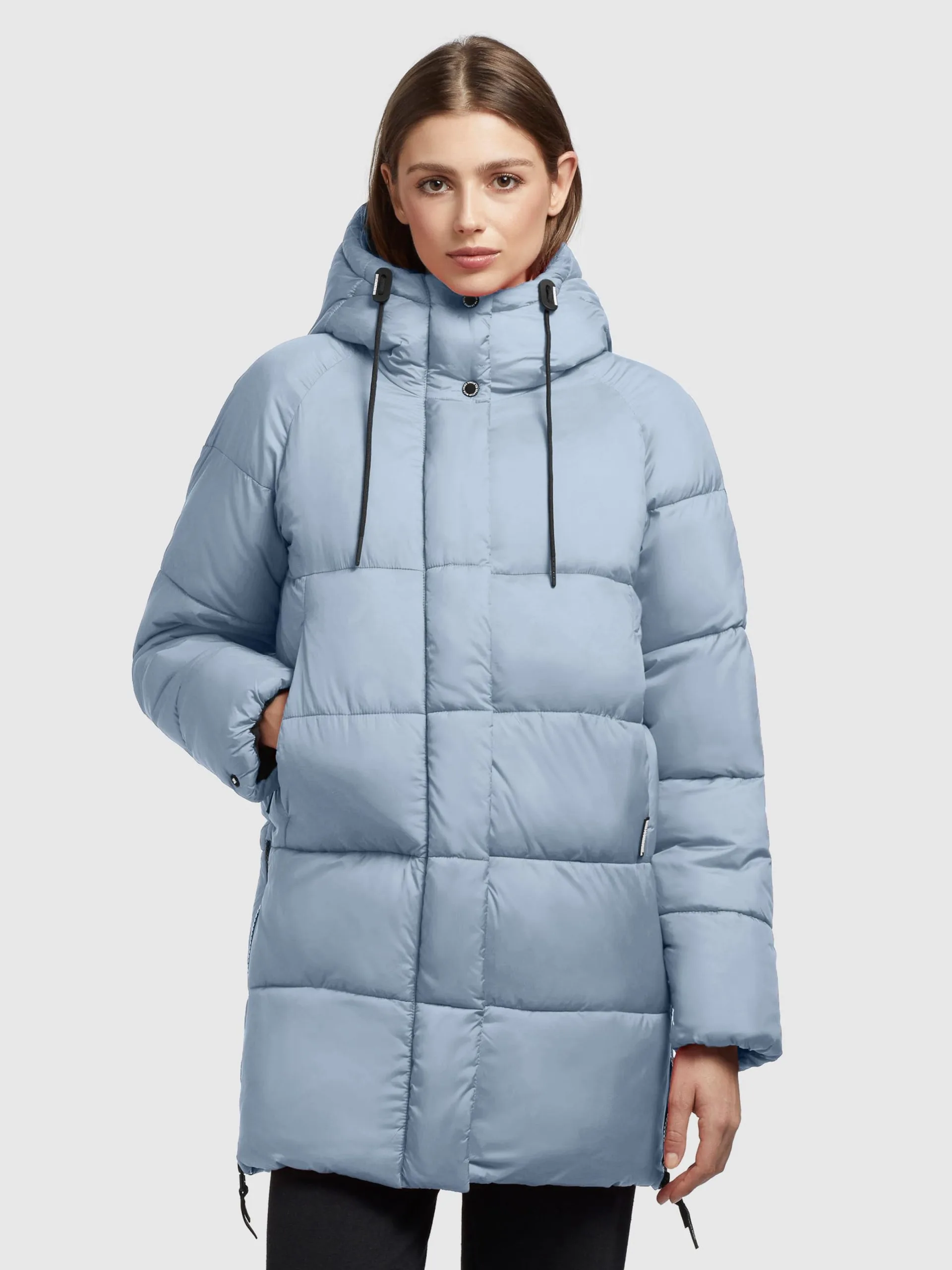 Khujo Winterjassen Winterjas Franee Dames Lichtblauw 2 Khujo Winterjassen Winterjas Franee Dames Lichtblauw - Afbeelding 2