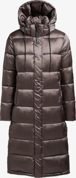 Khujo Wintermantels Wintermantel Julina Dames Taupe