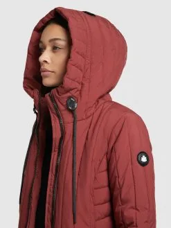 Khujo Winterjassen Winterjas Jerry Dames Roestrood 14 Khujo Winterjassen Winterjas Jerry Dames Roestrood -Aanbiedingen Khujo Winkel 87a6e76876190d9c55bad694279331fd