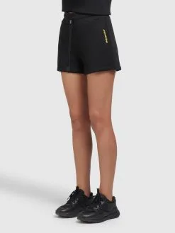 Khujo Shorts Regular Broek Dames Zwart -Aanbiedingen Khujo Winkel 88bd13c3a9a30c9d491b6619bcd63b85