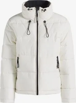 Khujo Winterjassen Winterjas Tuba Dames Wit